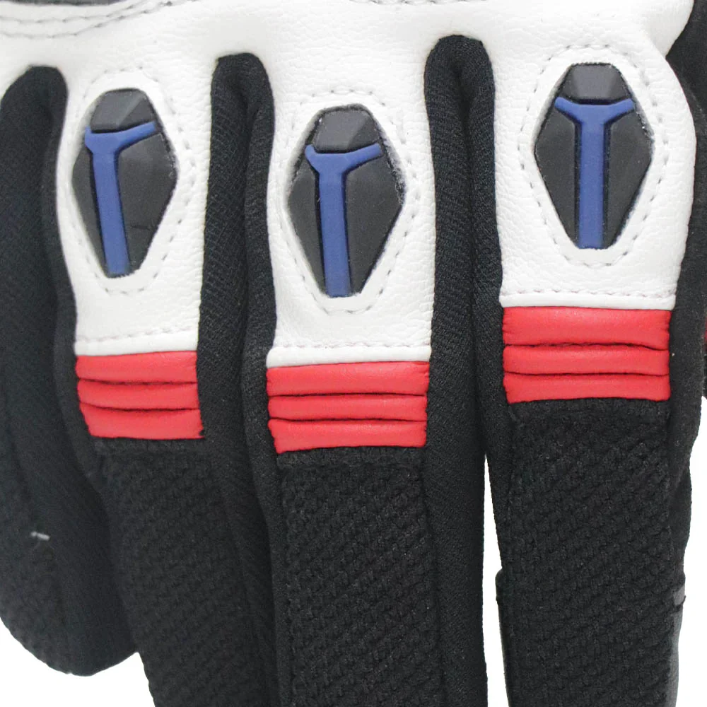 TVS Racing City Riding Gloves for Men – Hard SONIC Protected, Touch Screen Compatible, & Visor Wiper Fingertips – Premium Bike Gloves for Riding Comfort (Black) - Image 13