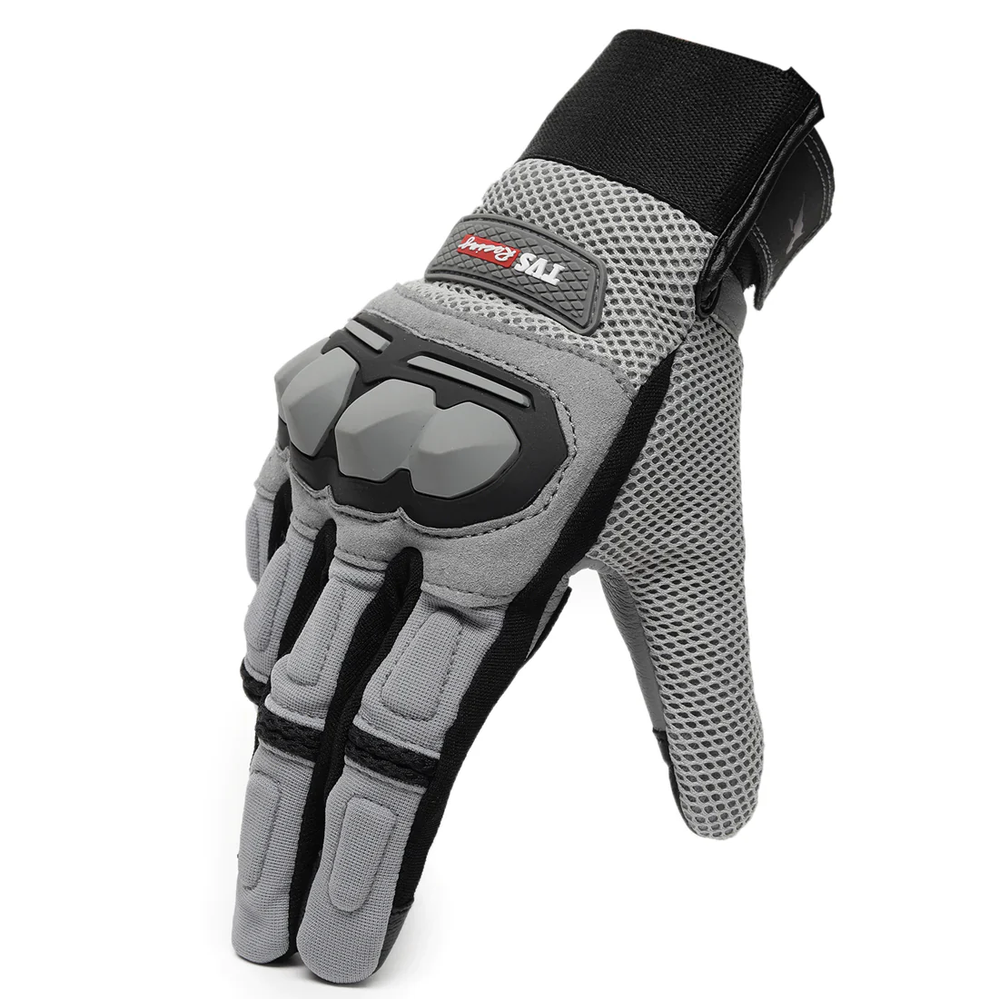 TVS Racing Xplorer Riding Gloves for Men – TPR Protected, Touch Screen Compatible, & Visor Wiper Fingertips – Premium Bike Gloves for Riding Comfort (Neon) - Image 9