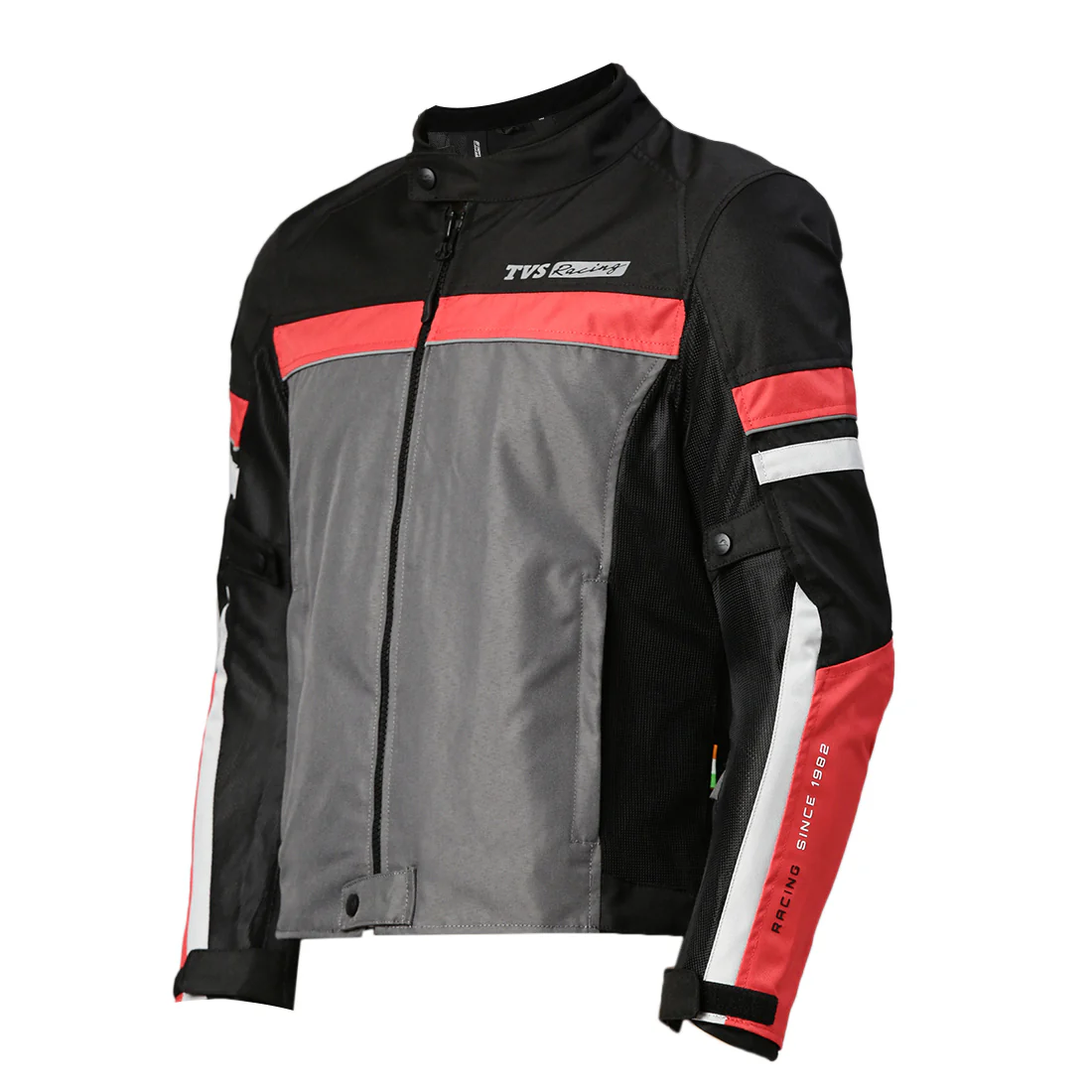 TVS Racing Street Striker Jacket Red/Black Superior Protection & Style - Image 3