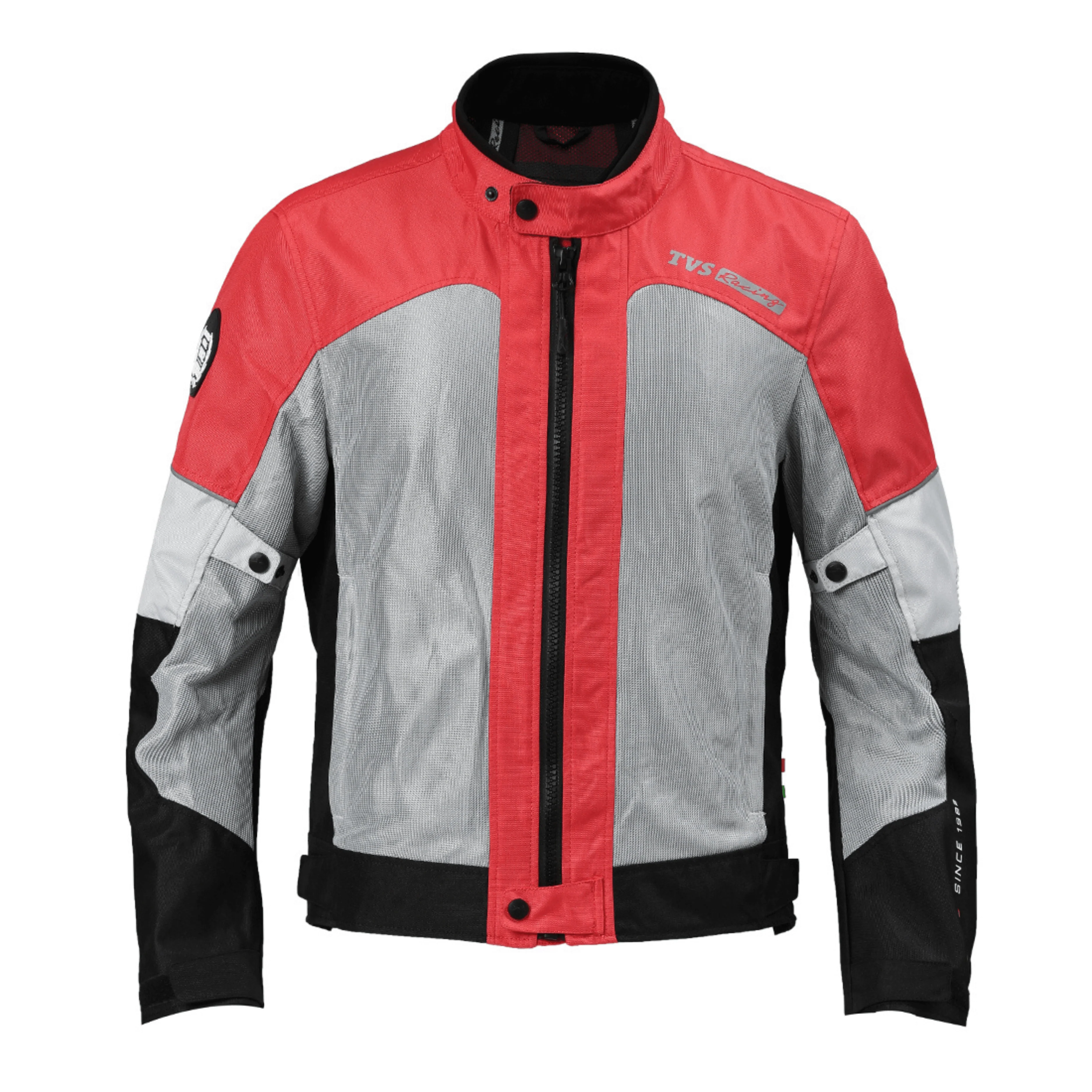 TVS Racing Street Striker Jacket Red/Black Superior Protection & Style - Image 37