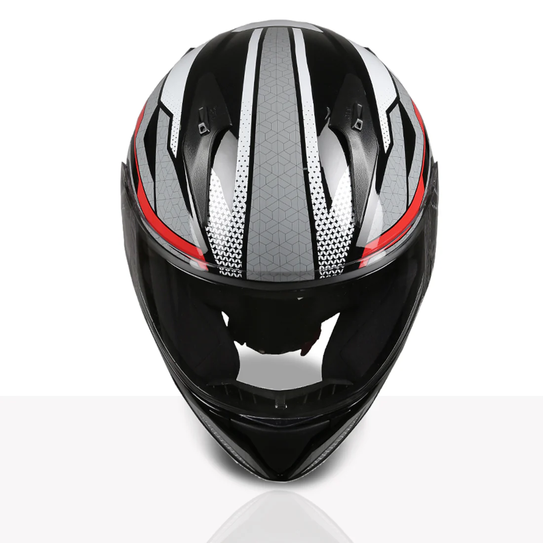 TVS Racing Titan Series Full Face Helmet for Men | Premium Bike Helmets with ABS Shell, UV Paint | Quick Release System | Aerodynamic Design | DOT & ISI Certified - Image 67