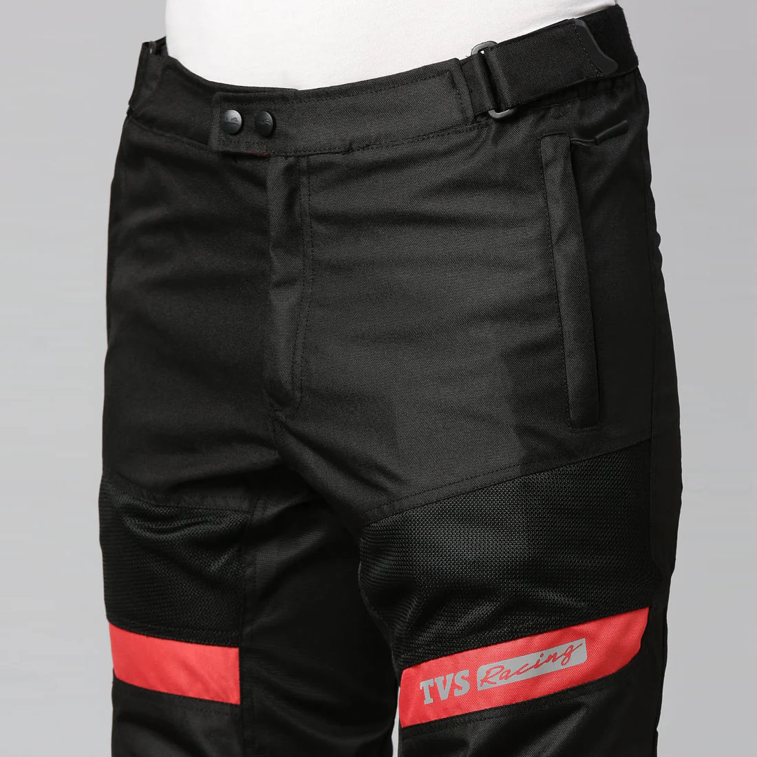 TVS Racing Trail Blazer Riding Pant Black-Red | Protective Riding Pant - Image 5