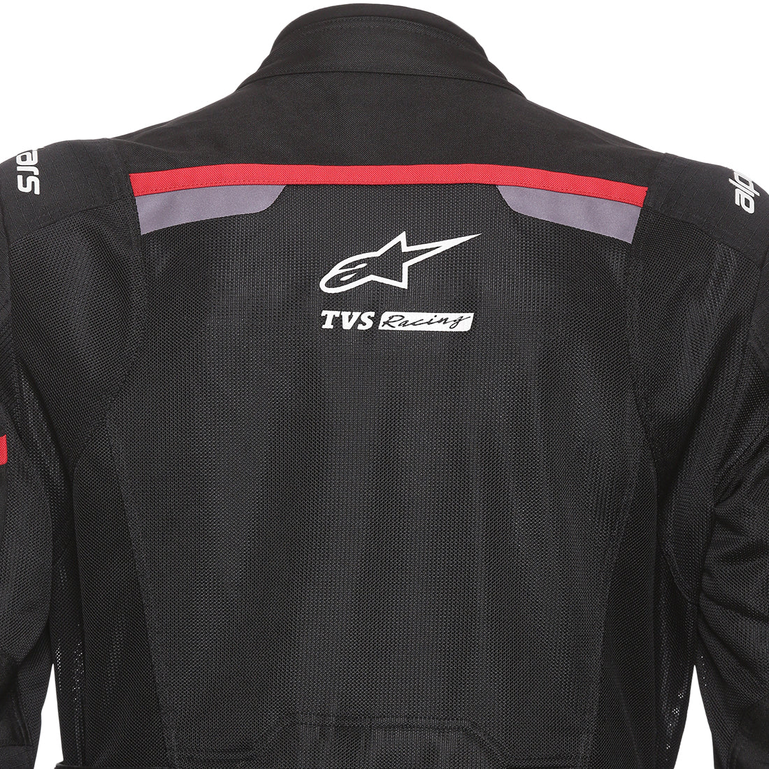 TVS Racing x Alpinestars Touring Riding Jacket with CE Level 2 Nucleon Plasma Armor, 600D Abrasion Resistant Shell, 310 GSM Mesh Ventilation, Reflective Panels, Cargo Pockets Motorcycle Touring Jacket - Image 3