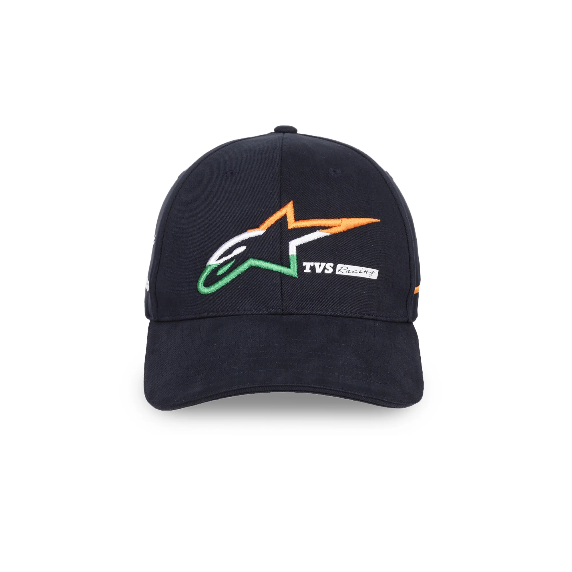 TVS Racing x Alpinestars Cap – 100% Cotton Twill, Breathable & Skin-Friendly Fabric, 6-Panel Design, Adjustable Metal Buckle Closure, Flexible Peak for Sunshade, and Embroidered Branding - Image 12