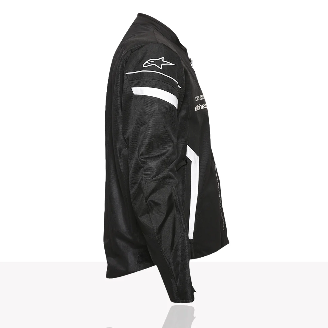 TVS Racing x Alpinestars Riding Jacket with CE Level 2 Nucleon Plasma Armor, 600D Abrasion Resistant Shell, Breathable Mesh Panels, Reflective Visibility, Pre Curved Sleeves Motorcycle Protective Gear - Image 11