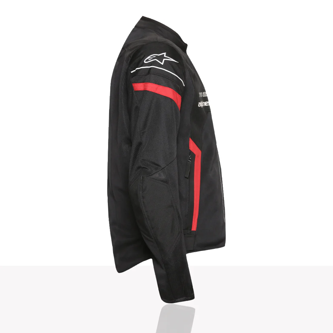 TVS Racing x Alpinestars Riding Jacket with CE Level 2 Nucleon Plasma Armor, 600D Abrasion Resistant Shell, Breathable Mesh Panels, Reflective Visibility, Pre Curved Sleeves Motorcycle Protective Gear - Image 5
