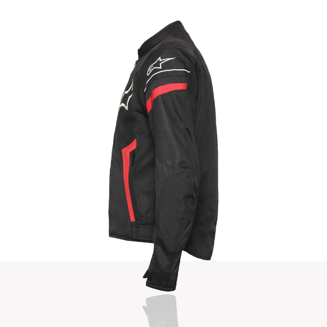 TVS Racing x Alpinestars Riding Jacket with CE Level 2 Nucleon Plasma Armor, 600D Abrasion Resistant Shell, Breathable Mesh Panels, Reflective Visibility, Pre Curved Sleeves Motorcycle Protective Gear - Image 6