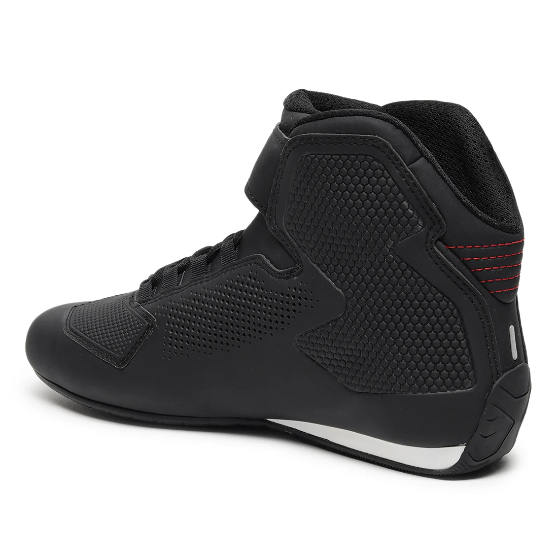 TVS Racing x Alpinestars Riding Shoes for Men with CE Certification, Lightweight Microfiber Upper, Speed Lace Closure, Ankle Protection, Airflow Vents and Road Riding Comfort - Image 7