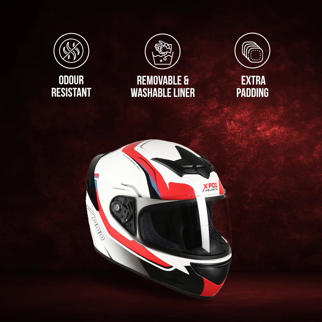 TVS XPOD Helmet - Stylish Full Face Protection - Image 20