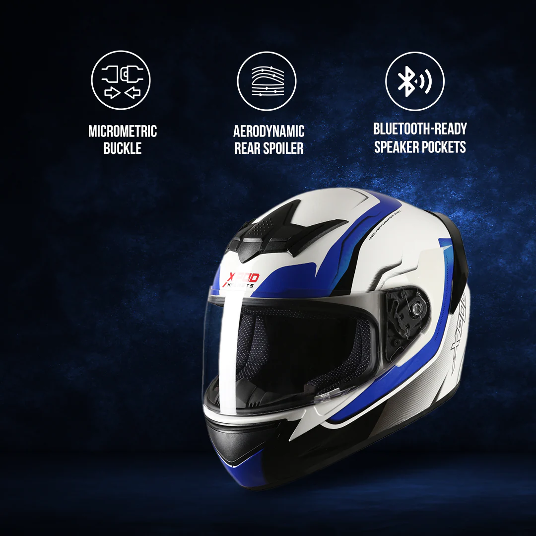 TVS XPOD Helmet - Stylish Full Face Protection - Image 4