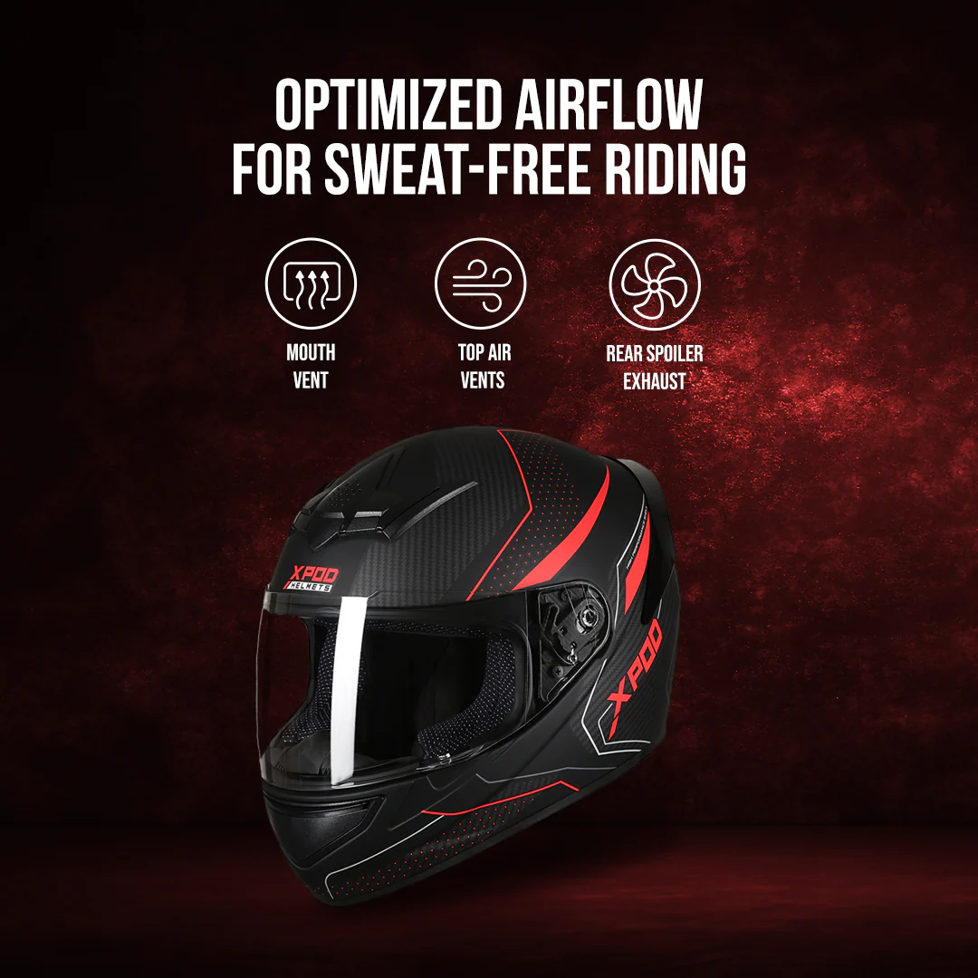 TVS XPOD Helmet - Stylish Full Face Protection - Image 43