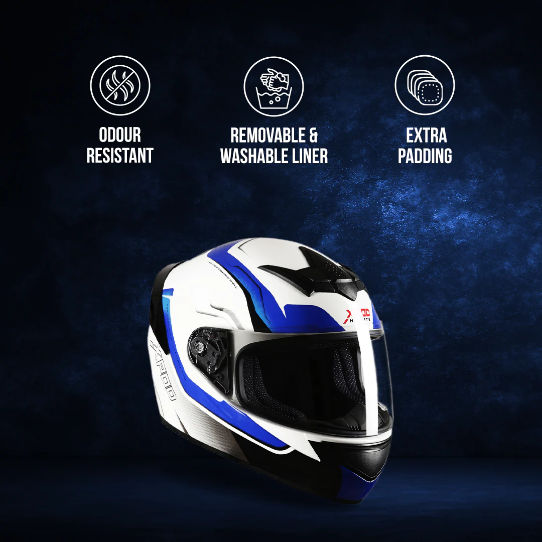 TVS XPOD Helmet - Stylish Full Face Protection - Image 8