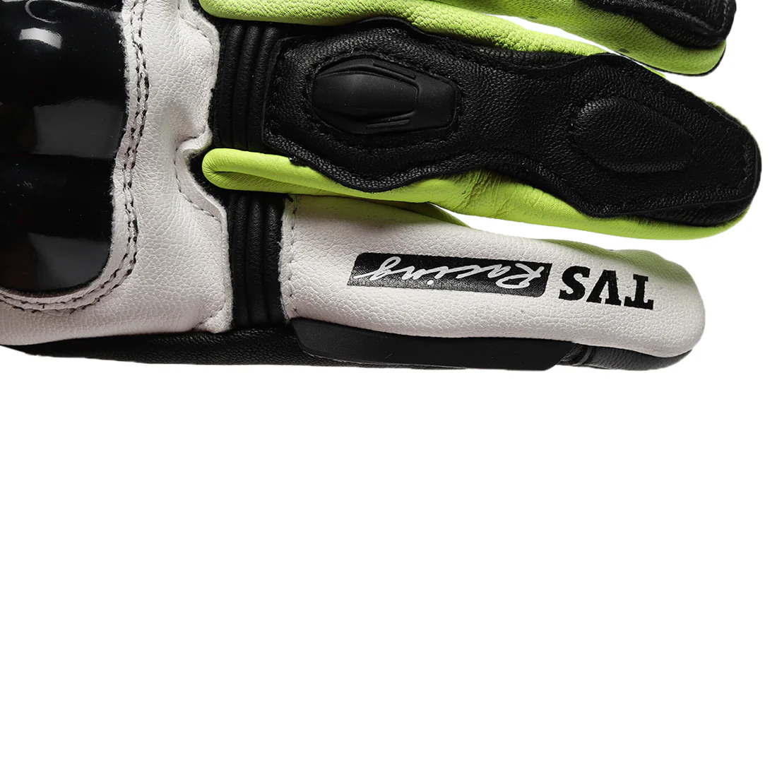TVS Racing Riding Gloves for Men – Thermo-Plastic Rubber Protected, Touch Screen Compatible, & Visor Wiper Fingertips – Premium Bike Gloves for Off Roads - Image 16