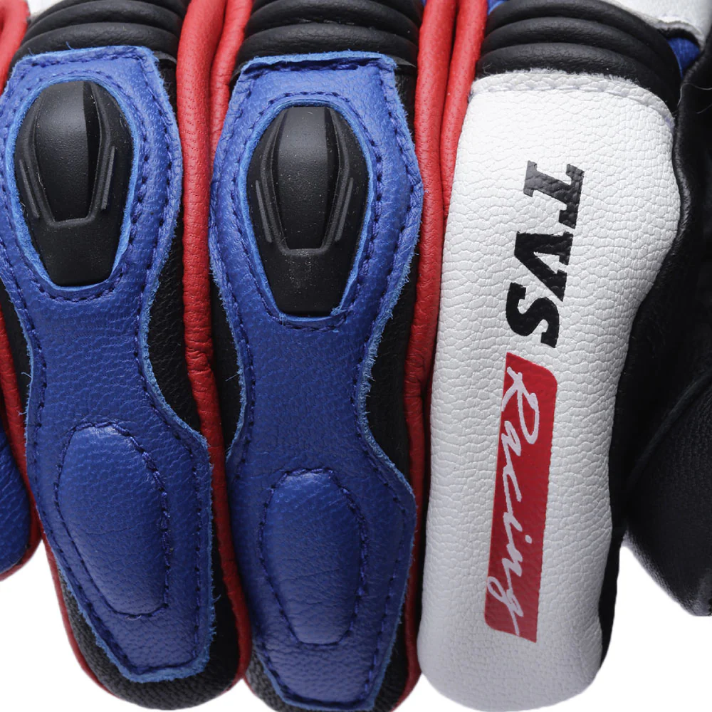 TVS Racing Riding Gloves for Men – Thermo-Plastic Rubber Protected, Touch Screen Compatible, & Visor Wiper Fingertips – Premium Bike Gloves for Off Roads - Image 5