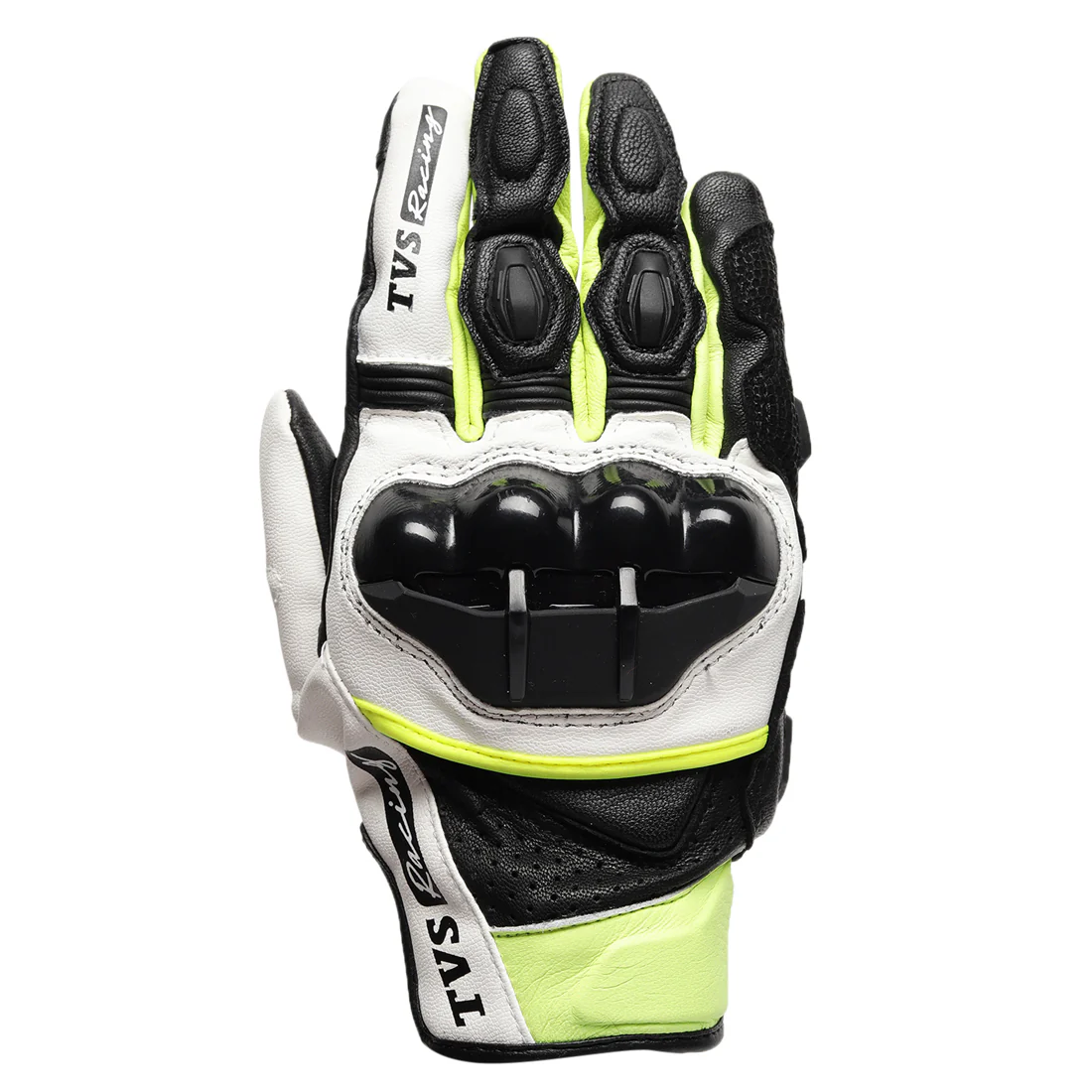 TVS Racing Riding Gloves for Men – Thermo-Plastic Rubber Protected, Touch Screen Compatible, & Visor Wiper Fingertips – Premium Bike Gloves for Off Roads - Image 8