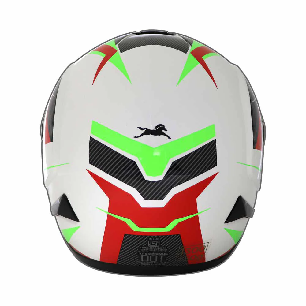 TVS XPOD Helmet Dual Color Tone with Full Face Protection - Image 18