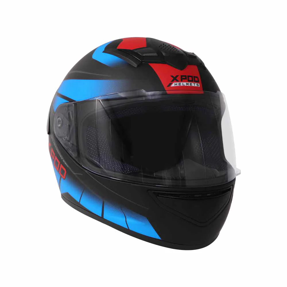 TVS XPOD Helmet Dual Color Tone with Full Face Protection - Image 4