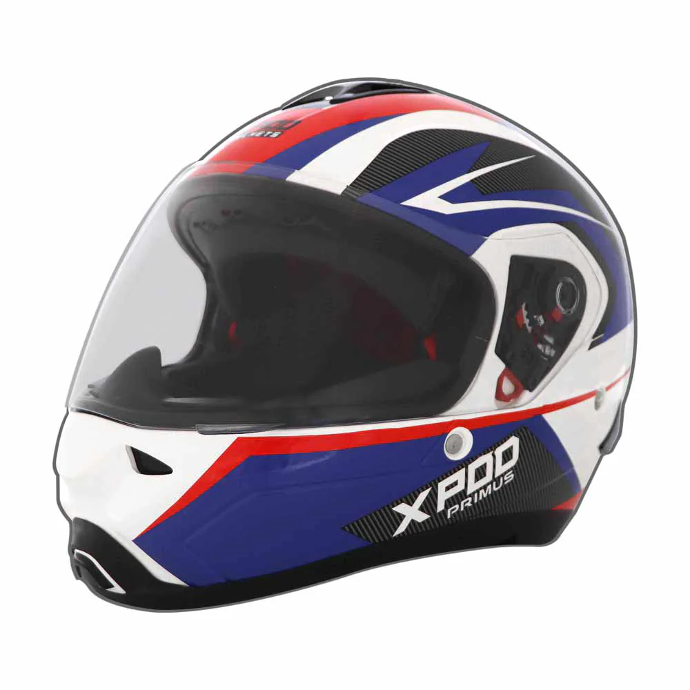 Xpod Primus Single Visor Helmet Blue Sleek and Comfortable - Image 6