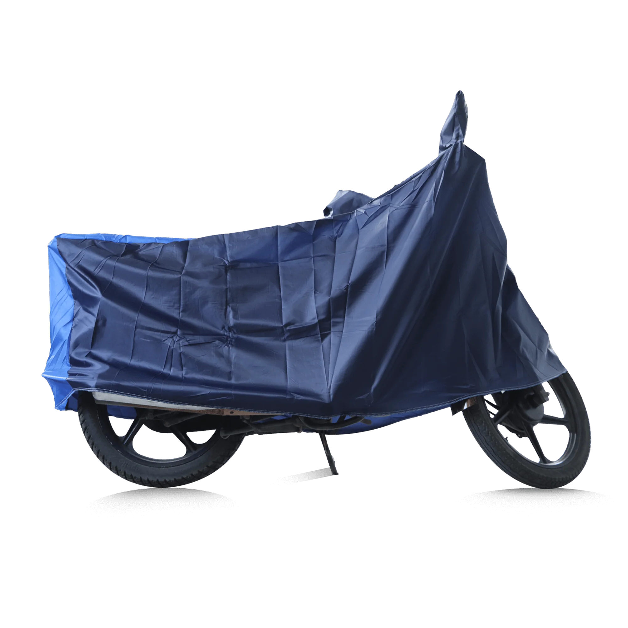 TVS Vehicle Cover Navy & royal Blue -  All-Weather Protection - Image 3