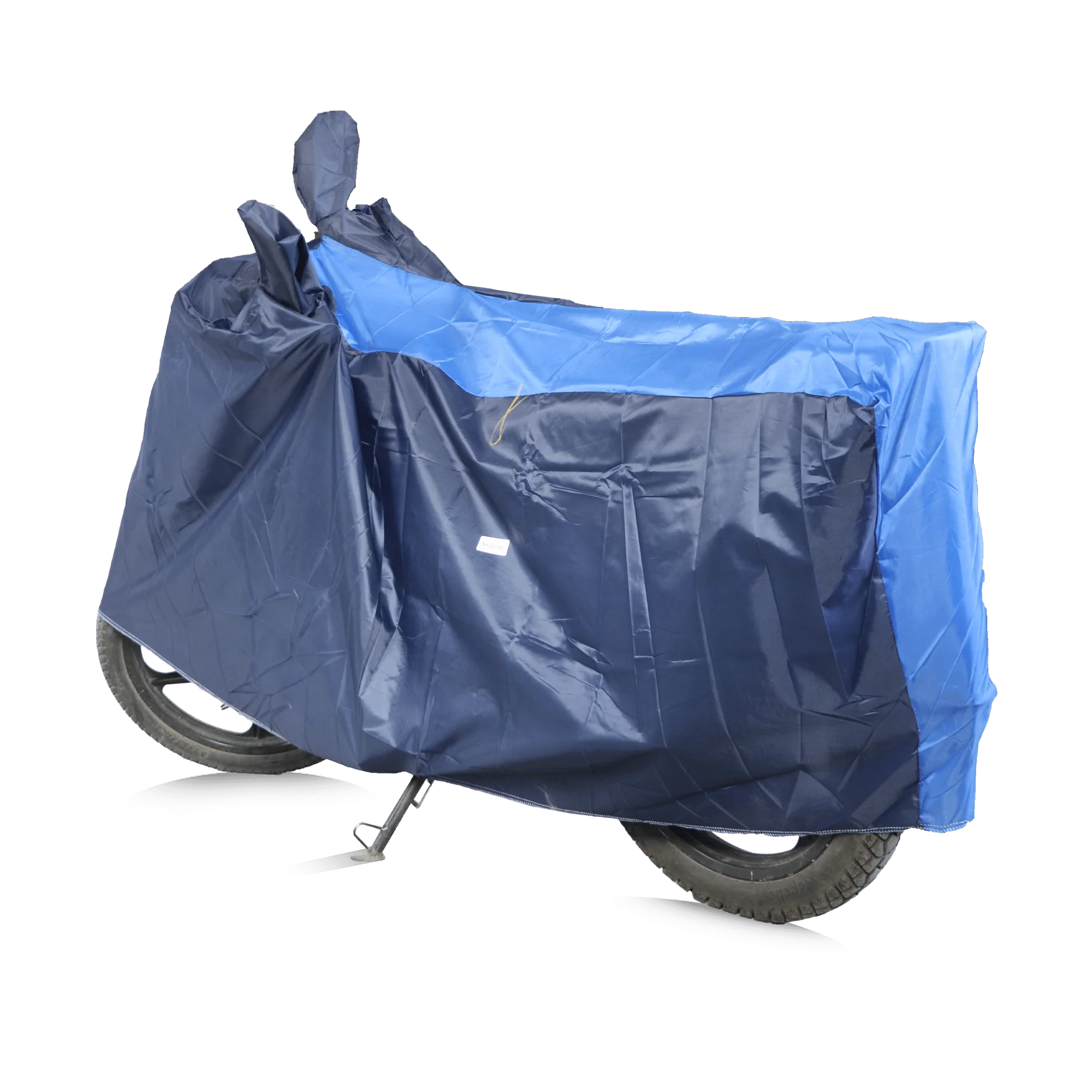TVS Vehicle Cover, Color: Navy Blue with Royal Blue - SC - Image 2