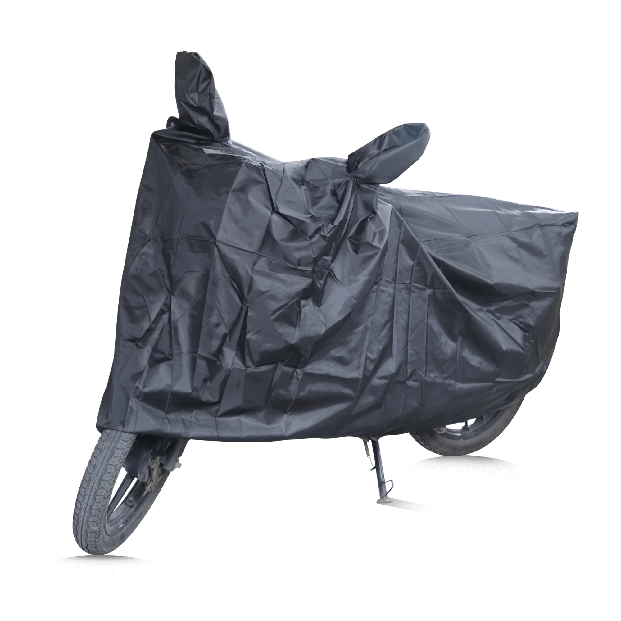 TVS Vehicle Cover Black Without Elastic -Weather Protection - Image 5