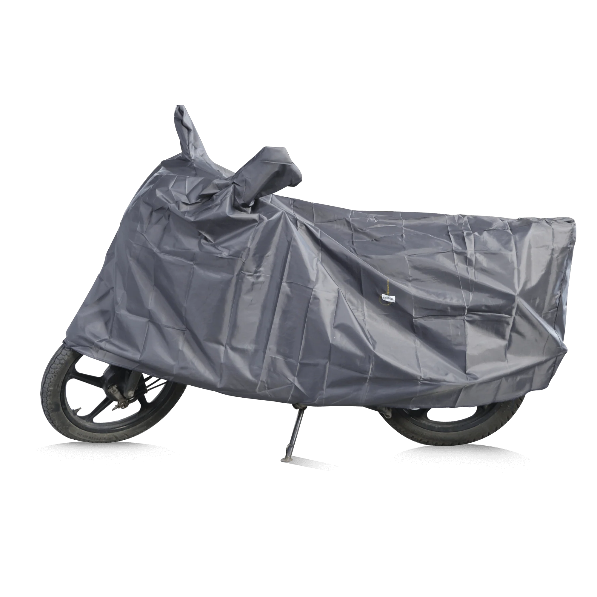 TVS vehicle Cover Without Elastic | Color: Grey - Image 2