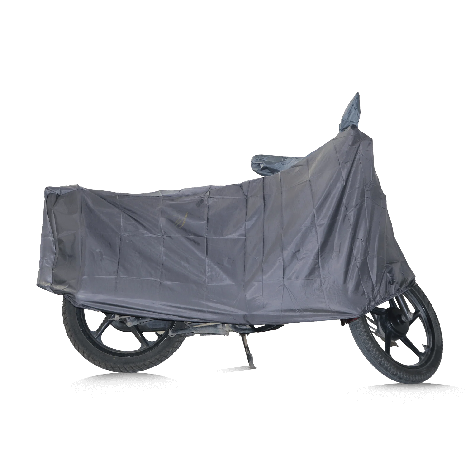 TVS Vehicle Cover Grey with Elastic - Durable Protection for Bikes - Image 3