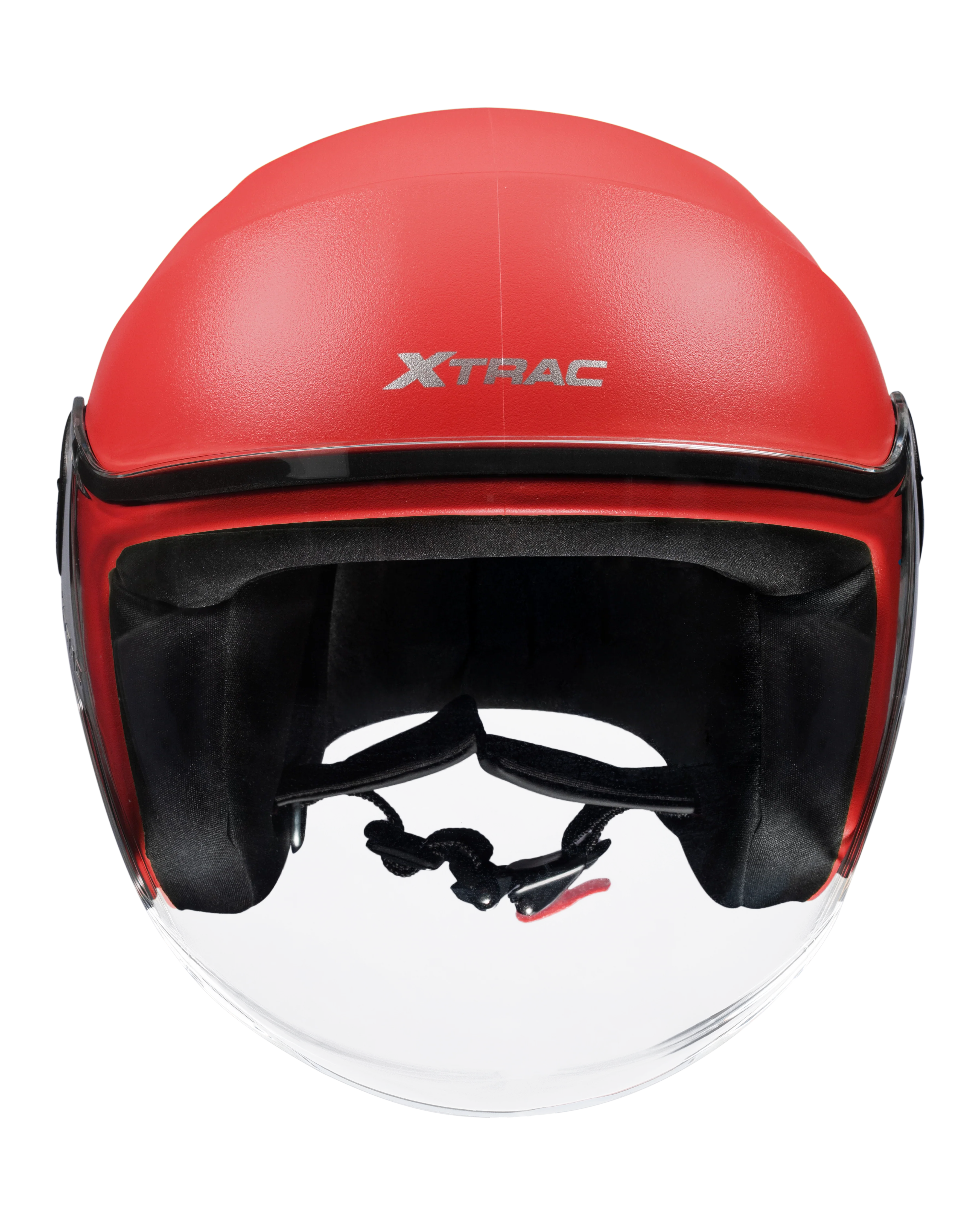 Xtrac Ace Open Face Helmet – ISI Certified Half Face Bike Helmet with ABS Shell, Clear Visor & Comfortable Padding - Image 16