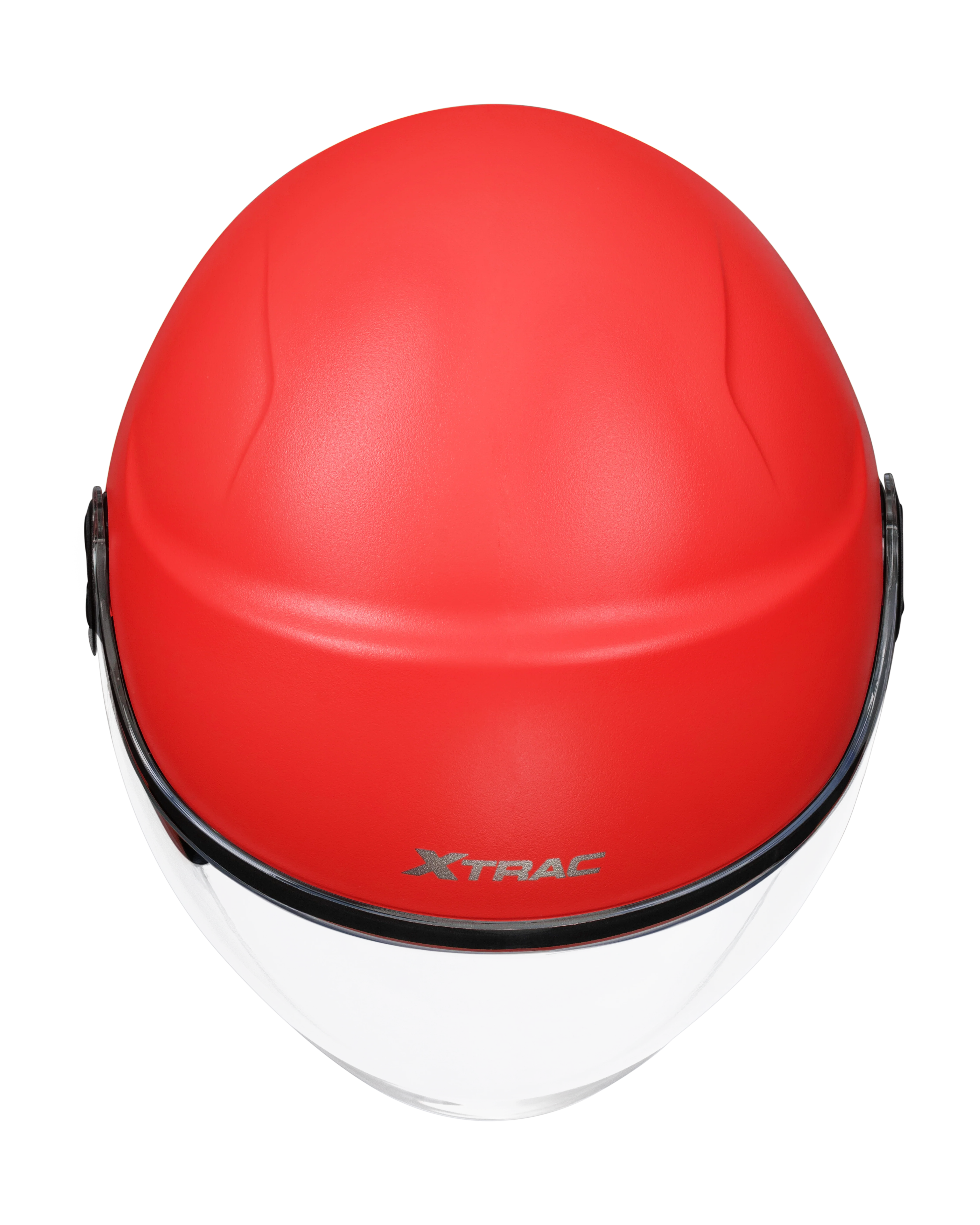 Xtrac Ace Open Face Helmet – ISI Certified Half Face Bike Helmet with ABS Shell, Clear Visor & Comfortable Padding - Image 22