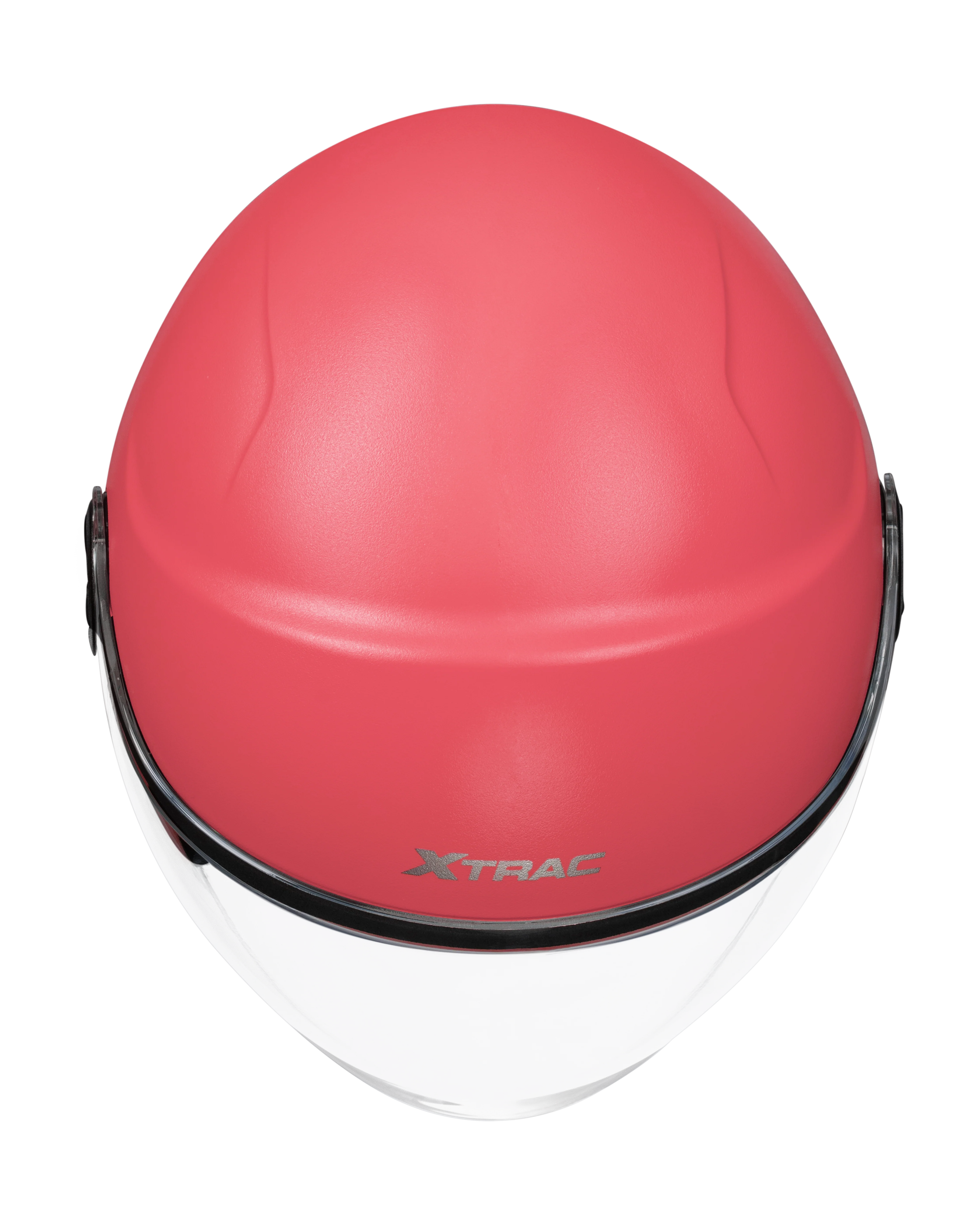 Xtrac Ace Open Face Helmet – ISI Certified Half Face Bike Helmet with ABS Shell, Clear Visor & Comfortable Padding - Image 29