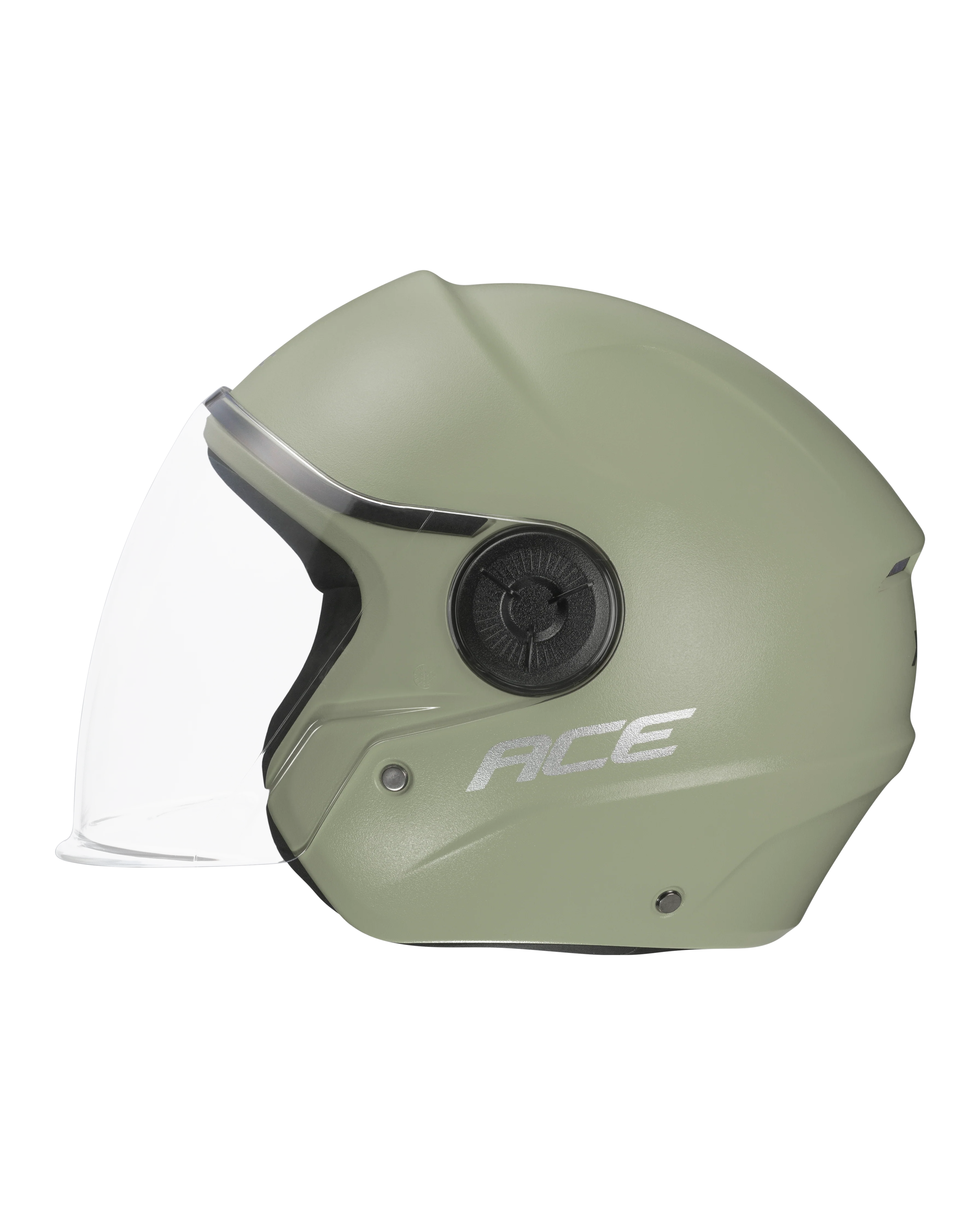 Xtrac Ace Open Face Helmet – ISI Certified Half Face Bike Helmet with ABS Shell, Clear Visor & Comfortable Padding - Image 32