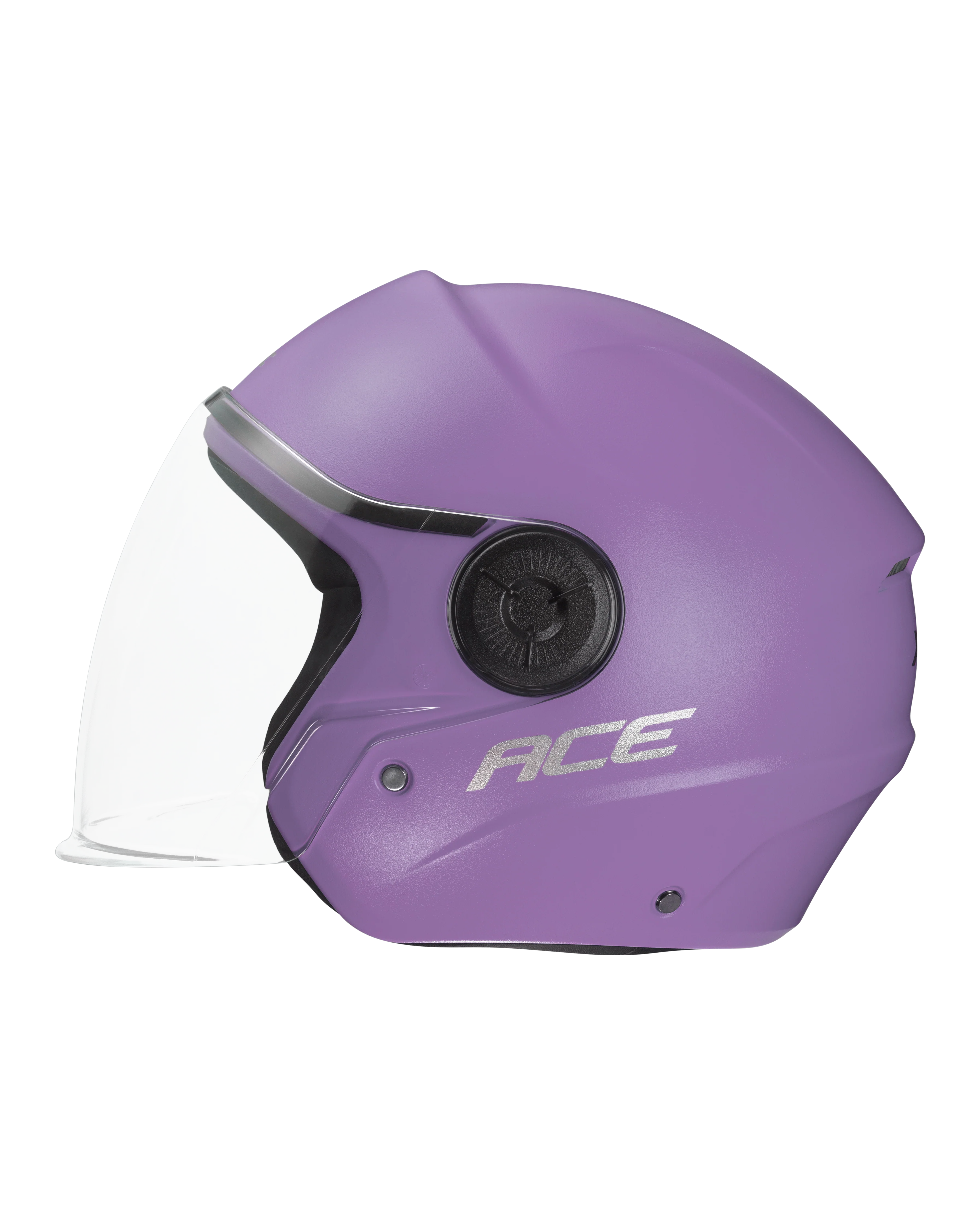 Xtrac Ace Open Face Helmet – ISI Certified Half Face Bike Helmet with ABS Shell, Clear Visor & Comfortable Padding - Image 52