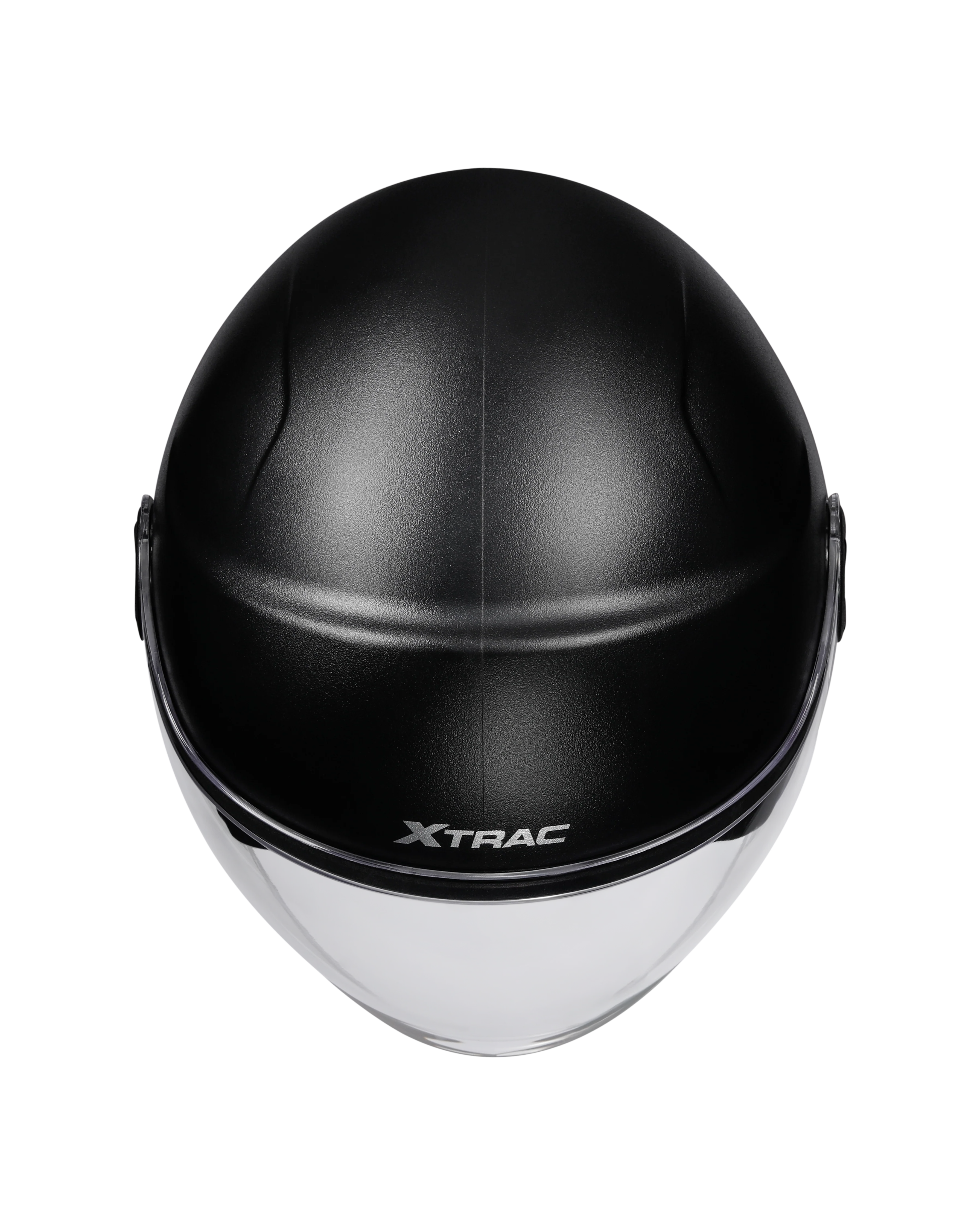 Xtrac Ace Open Face Helmet – ISI Certified Half Face Bike Helmet with ABS Shell, Clear Visor & Comfortable Padding - Image 9