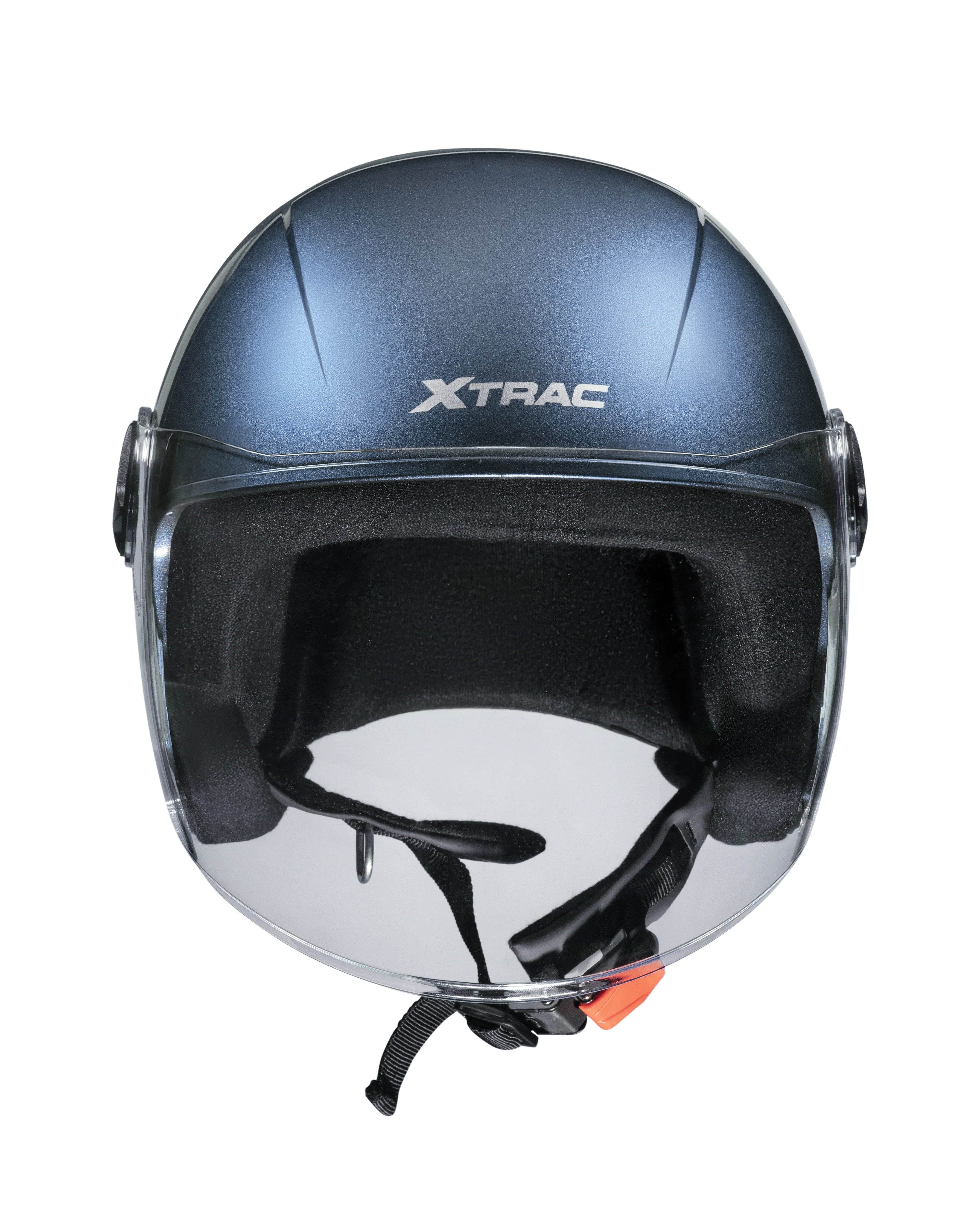 Xtrac Fit ISI Certified Half Face Bike Helmet with Clear Visor | Lightweight Open Face Helmet for Men & Women - Image 55
