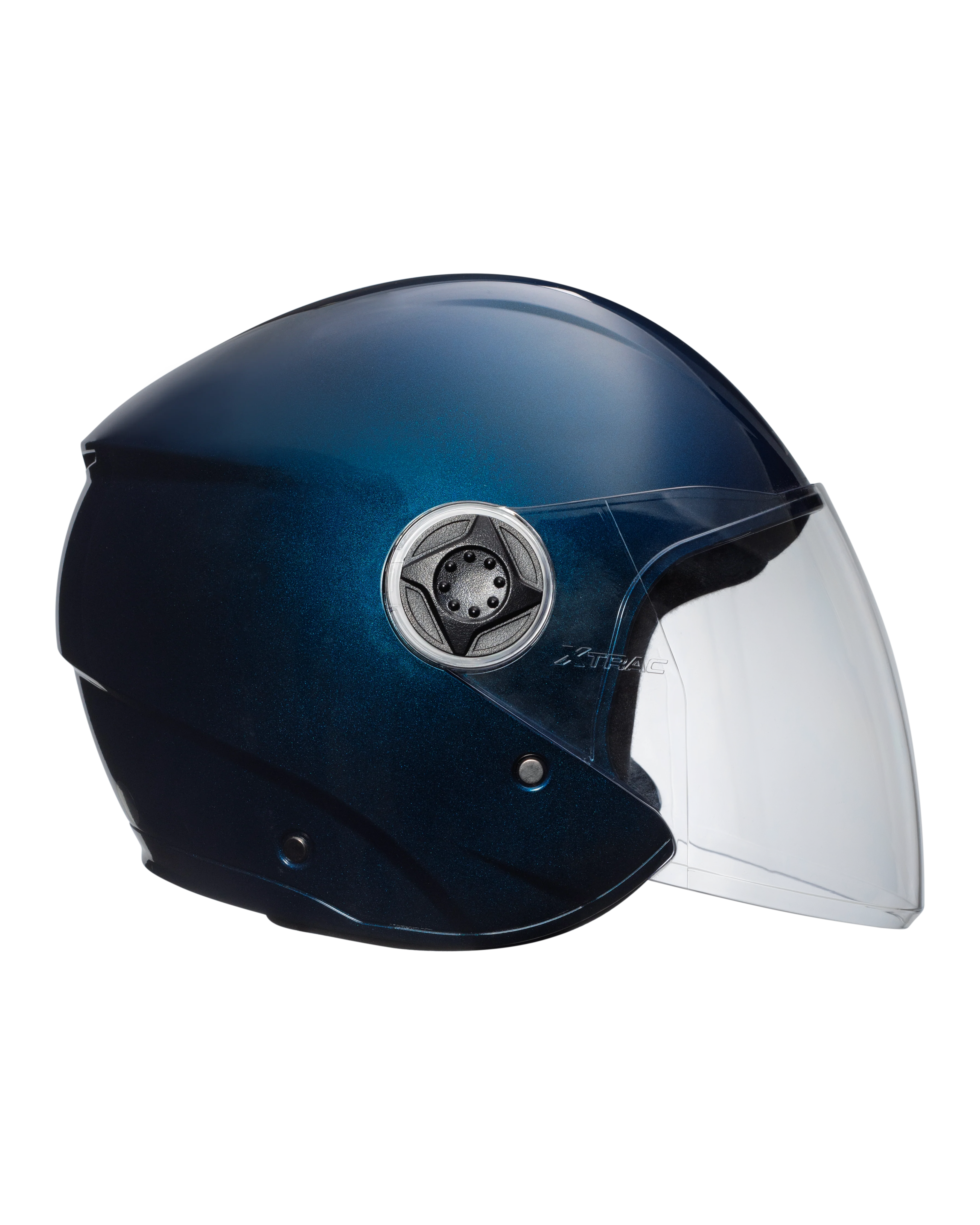 Xtrac Fit ISI Certified Half Face Bike Helmet with Clear Visor | Lightweight Open Face Helmet for Men & Women - Image 71